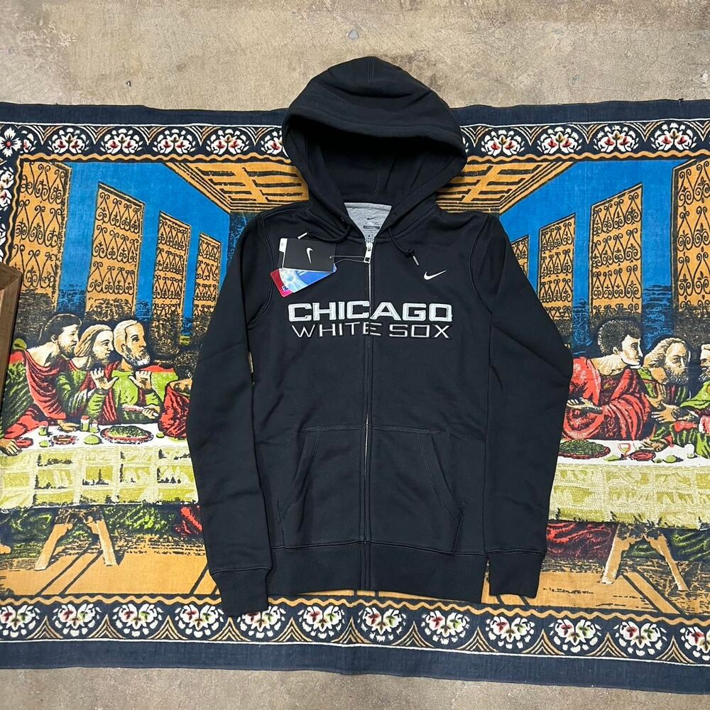 Nike Chicago white Sox hoodie Women’s size small NWT center swoosh world series